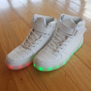LED High Top Sneakers